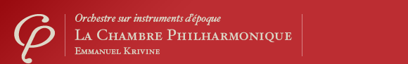 La Chambre Philharmonique-Emmanuel Krivine